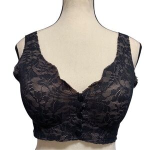 Women's Sexy Front Open Button Top Up 88C